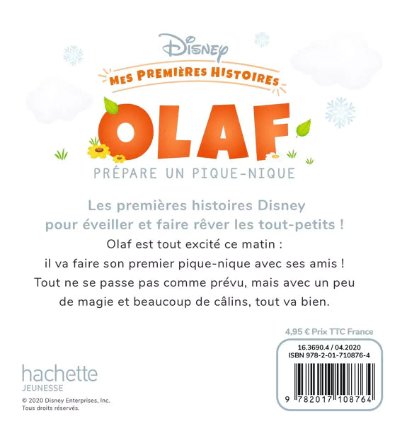 Disney Hachette - Olaf prépare un pique-nique