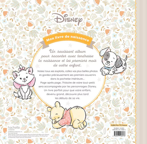 Disney Hachette - Livre De Naissance Dumbo