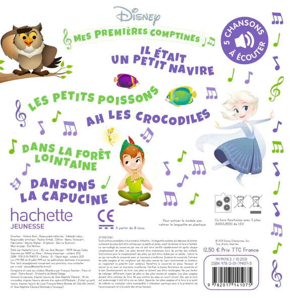Disney Hachette - Mes Comptines Classiques