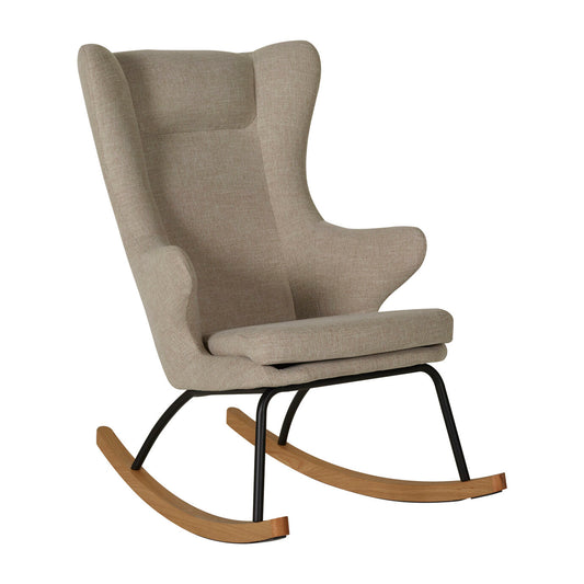 Quax - Rocking Adult Chair De Luxe - Argile